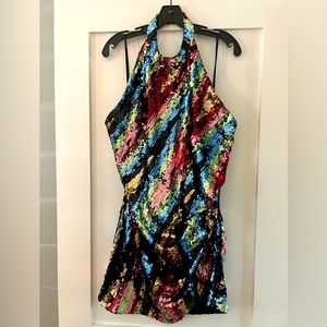 Ronny Kobo Collection Sequin Mini Cocktail Dress 12
